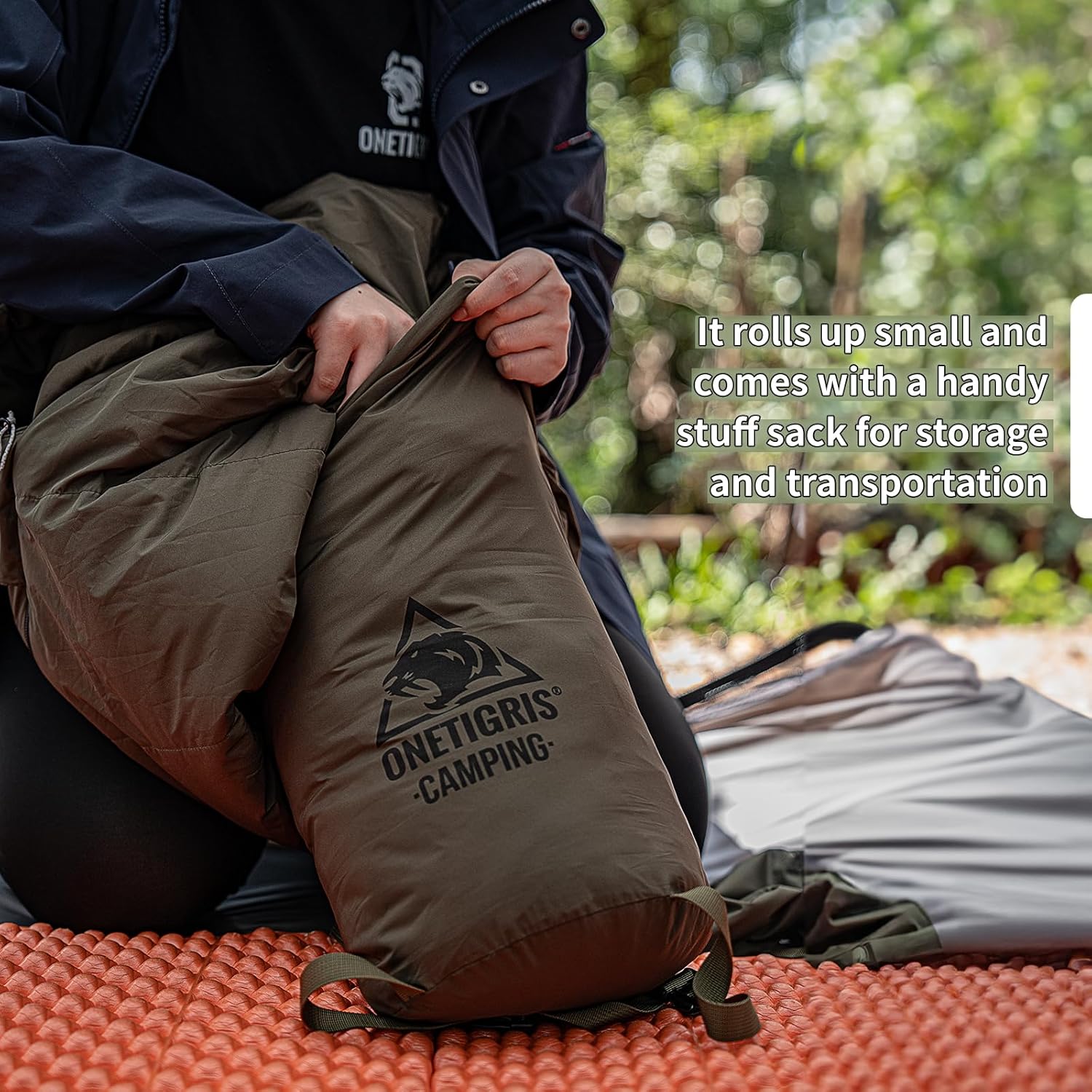 OneTigris Bushcrafter’s Sleeping Bags, Mummy Sleeping Bag for Camping Hiking Backpacking, Survival Gear - Image 2